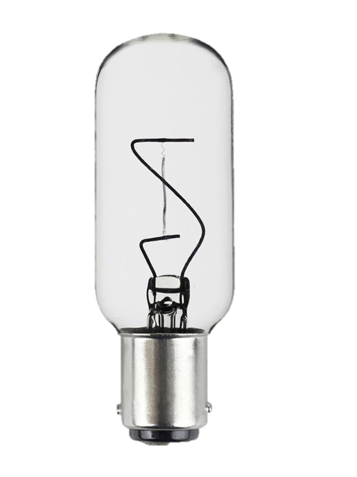Ampolleta  24V - 25W  (P. Pareja) BA15D